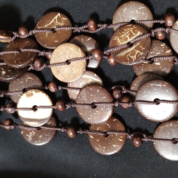 3 Wood Bead Necklaces - Picture 9 of 12